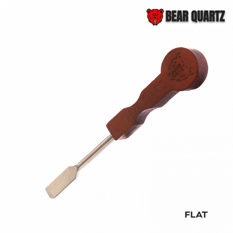 Bear Quartz Resin Mini Dab Tool