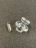 BorOregon Glass Clear Slurper Cap w/ Pillar